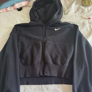 Nike Black Hoodie with Logo